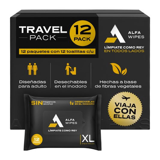 Alfa Wipes Travel Pack