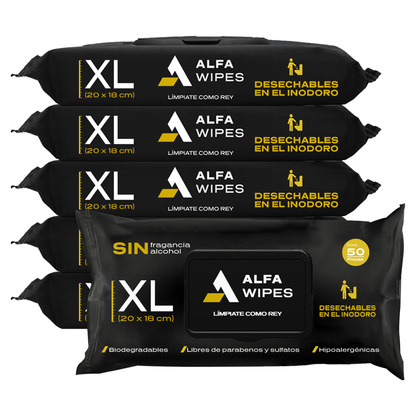 Alfa Wipes 6-pack (300 toallitas)