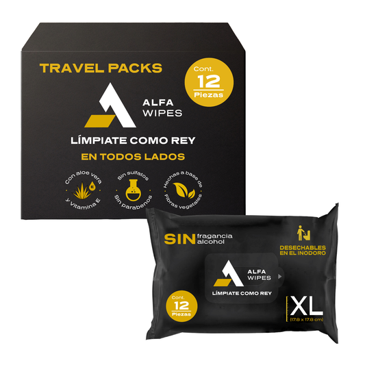 Alfa Wipes Travel Pack