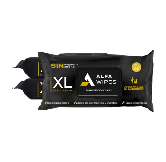 Alfa Wipes 3-pack (150 toallitas)