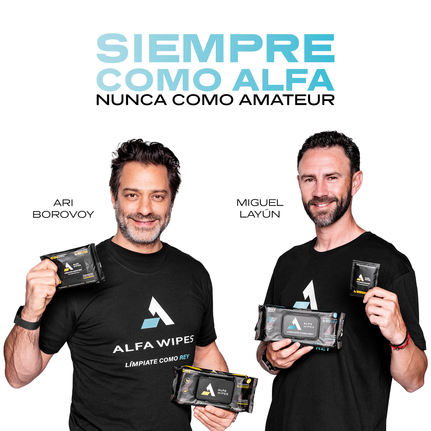 Alfa Wipes 6-pack (300 toallitas) Menta Suprema