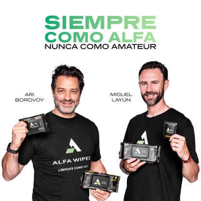 Alfa Wipes 3-pack (150 toallitas) Aloe Vital