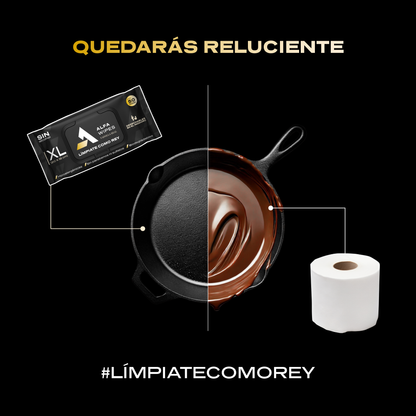 Alfa Wipes 3-pack (150 toallitas) Vainilla Real