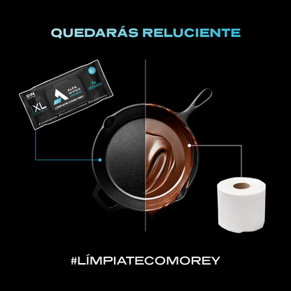 Alfa Wipes 6-pack (300 toallitas) Menta Suprema