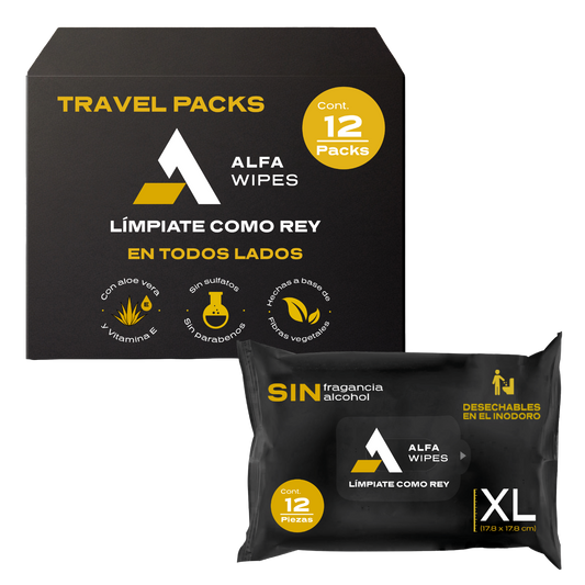 Alfa Wipes Travel Pack