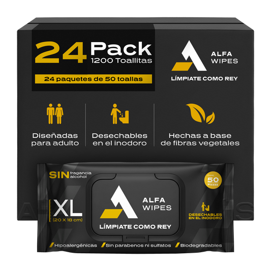 Alfa Wipes 24-pack (1200 toallitas)