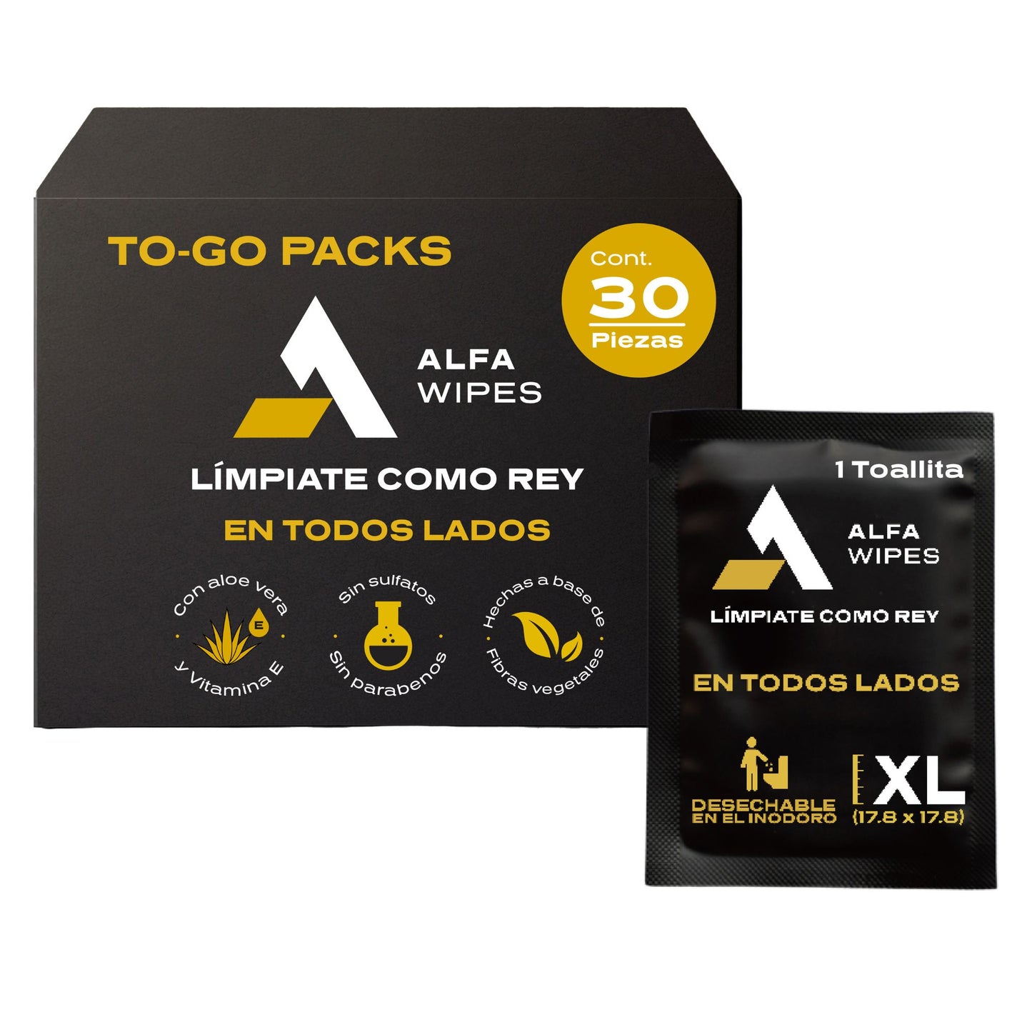 Alfa Wipes To Go Pack