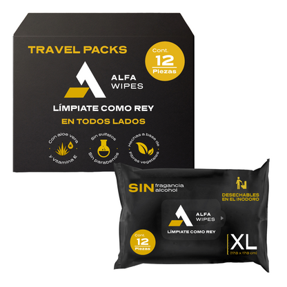 Alfa Wipes Travel Pack