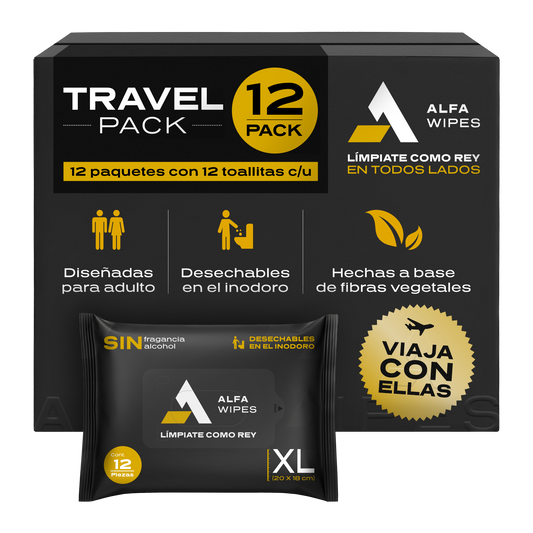 Alfa Wipes Travel Pack